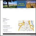 Screen shot of the Twin City Developments Ltd website.
