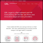 Screen shot of the Grl (UK) Ltd website.