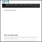 Screen shot of the Emt Management Ltd website.