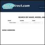 Screen shot of the Agcpdirect.com Ltd website.
