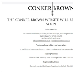 Screen shot of the Conker Brown Ltd website.