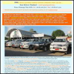 Screen shot of the Soni Auto Ltd website.