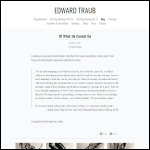 Screen shot of the Edward Traub Ltd website.
