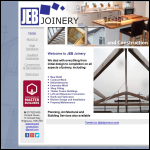 Screen shot of the Jeb Joinery & Construction Ltd website.