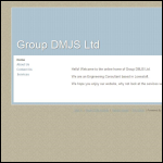 Screen shot of the Group Dmjs Ltd website.