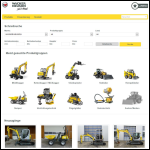 Screen shot of the Roadmaster Concrete Mixers Europe Ltd website.