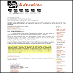Screen shot of the Free Range Education Ltd website.