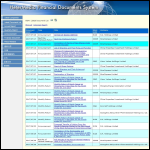 Screen shot of the Hm Data Ltd website.