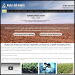 Screen shot of the Soil Science (East Anglia) Ltd website.