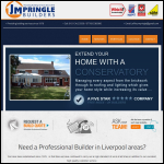 Screen shot of the J.M. Pringle Ltd website.