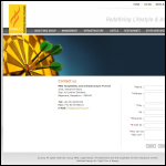 Screen shot of the Goldfinch Design Ltd website.