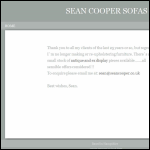 Screen shot of the Sean Ltd website.