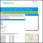 Screen shot of the Hydro Organics Ltd website.