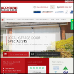 Screen shot of the Diamond Beds Ltd website.