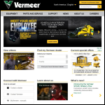 Screen shot of the Vermeer Solutions Ltd website.