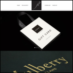 Screen shot of the Luxury Packaging Ltd website.