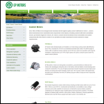 Screen shot of the Ecm Logistics Ltd website.