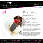 Screen shot of the Village Tea Rooms Ltd website.