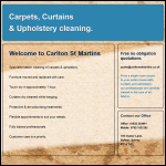 Screen shot of the Carlton St Martins Ltd website.