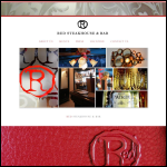 Screen shot of the Bar Red Ltd website.