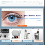 Screen shot of the Optixx Ltd website.