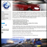 Screen shot of the Driving Academy Global Ltd website.