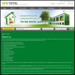 Screen shot of the Epc Total Ltd website.