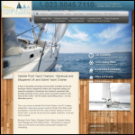 Screen shot of the Hamble Point Yacht Charters Ltd website.