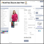 Screen shot of the Ladyfit Clothing Ltd website.