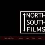 Screen shot of the North South Films Ltd website.