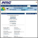 Screen shot of the Pmc Assessment & Training Ltd website.