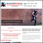 Screen shot of the Bleachers & Co. Ltd website.