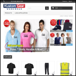 Screen shot of the Kustom Gear Ltd website.