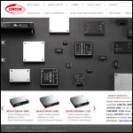 Screen shot of the Output-input Ltd website.