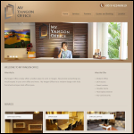 Screen shot of the My Virtual Admin Ltd website.