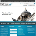 Screen shot of the Bullivant Law Ltd website.