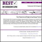 Screen shot of the Best in Design Ltd website.