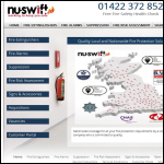 Screen shot of the Swift Home Solutions Ltd website.