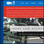 Screen shot of the Omniservices Ltd website.