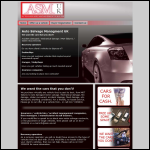 Screen shot of the Auto Salvage Management UK Ltd website.
