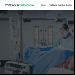 Screen shot of the Cotswold Cardiology Ltd website.