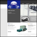Screen shot of the 2010 Machinery Ltd website.