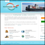 Screen shot of the Absolute Logistics Ltd website.