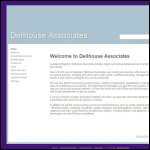 Screen shot of the Dellhouse Associates Ltd website.