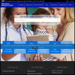 Screen shot of the Walsall Road Medical Ltd website.