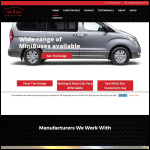 Screen shot of the Cabs4less Ltd website.