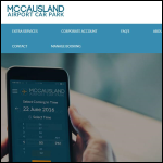Screen shot of the Mccastland Ltd website.