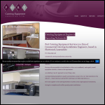 Screen shot of the Port Catering Equipment Services Ltd website.