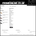 Screen shot of the Southleigh Trading Company website.