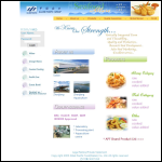 Screen shot of the Food Legal Ltd website.